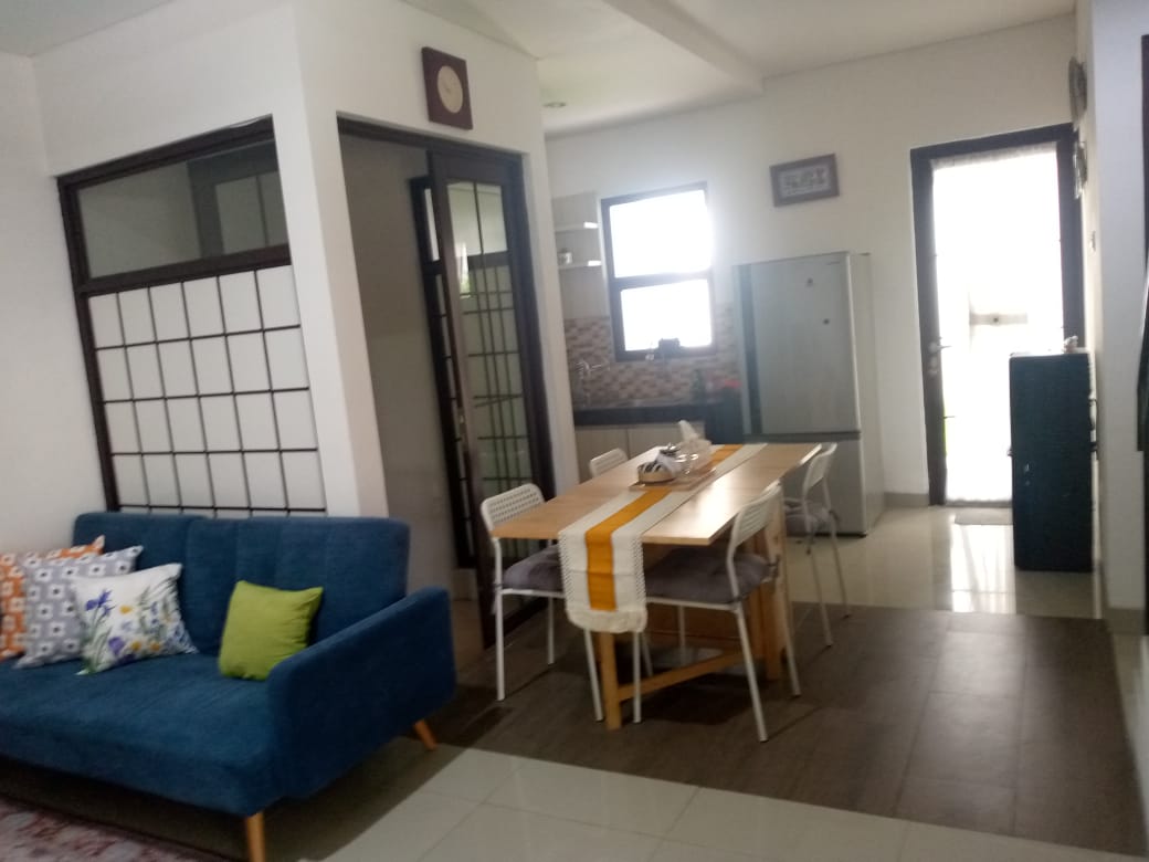 Rumah Disewakan Fully Furnished di Cluster The Patio Lippo Cikarang